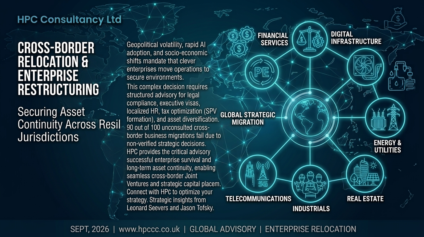 Strategic Business Relocation from Italy and Cross Border Advisory