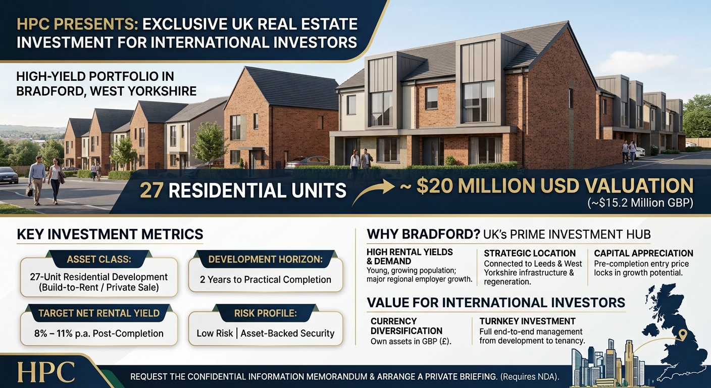 HPC Presents a High-Yield UK Real Estate Investment for Italy Investors